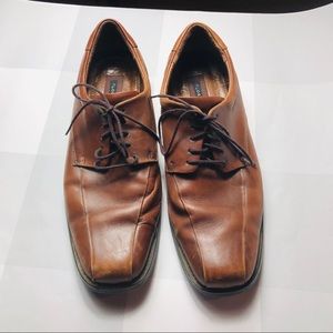 Florsheim Imperial Brown Leather Square Toe Oxford